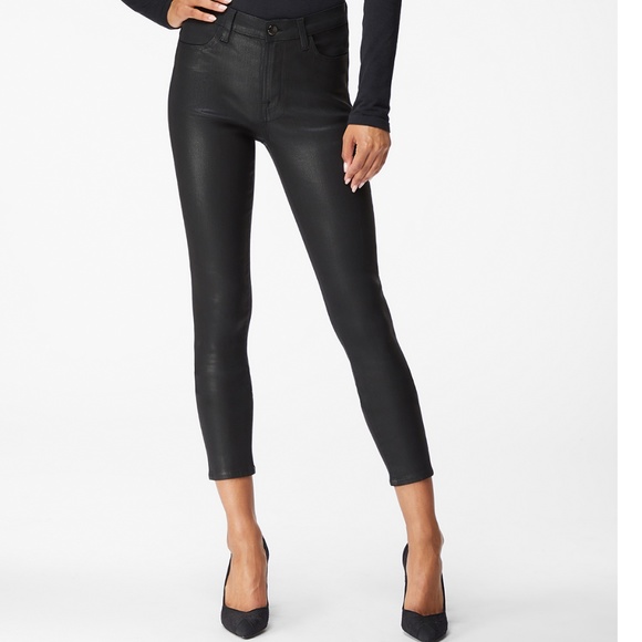 J Brand Fearless Alana LOOKS LIKE LEATHER but not - Picture 6 of 9